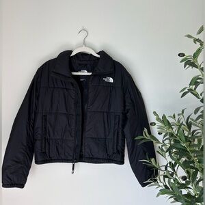 North Face Cropped Puffer Jacket